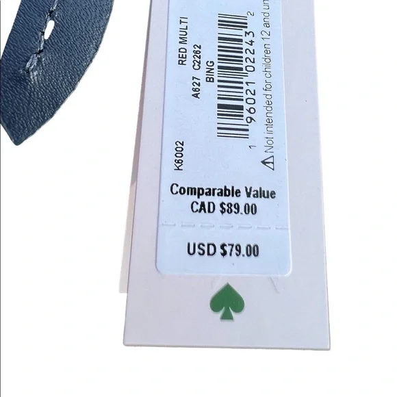 NWT ♠️ Kate Spade ♠️ Cherries Purse Charm/Key Holder - Picture 5 of 8